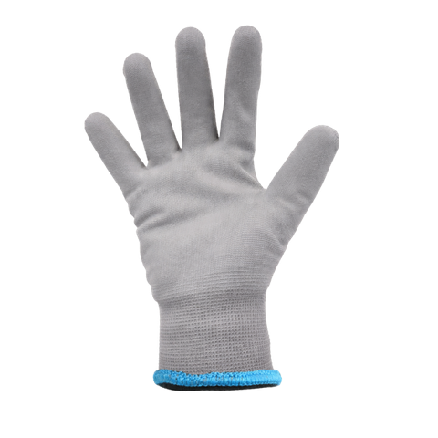 Guante Nylon Gris con Poliuretano