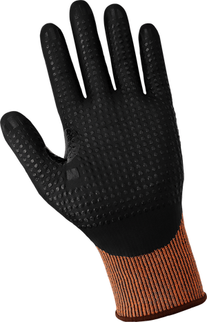 Guante Nylon Negro con Nitrilo Espumado
