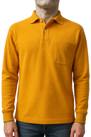 Playera Tipo Polo Piqué