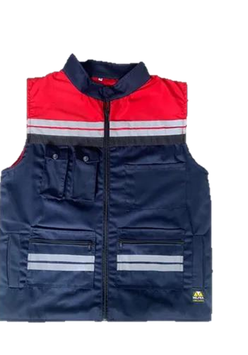 Chaleco Industrial con Portaplumas